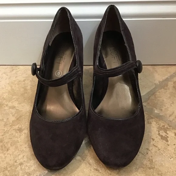 NWT LOFT Brianna High Heeled Mary Jane Style Shoes - Picture 2 of 7